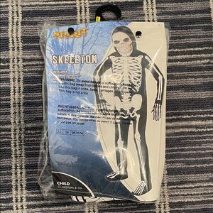 Spirit Halloween Skeleton Costume for Kids Age 8-10